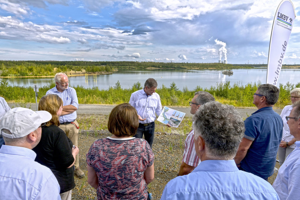 LMBV-Informationen zum Harthkanal-Vorhaben am Zwenkauer See