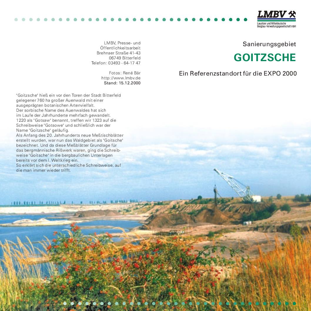 Sanierungsgebiet Goitzsche EXPO2000 pdf