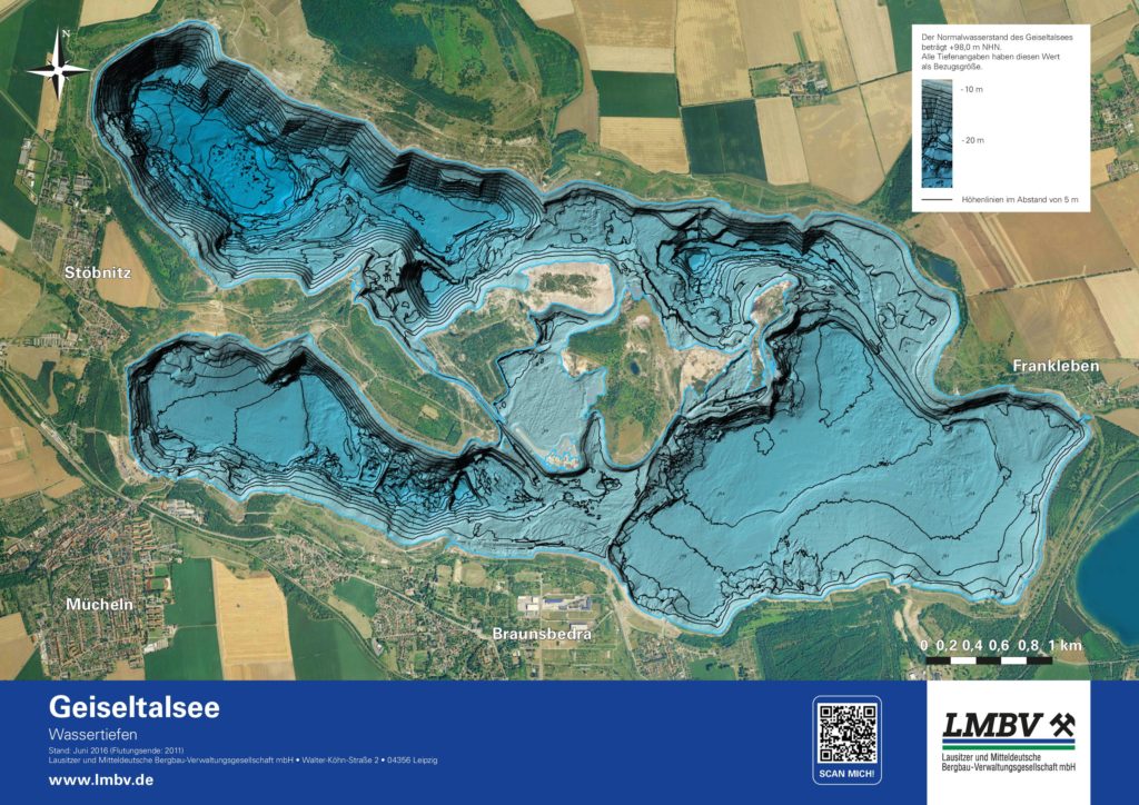 Wassertiefenkarte Geiseltalsee 2018 pdf