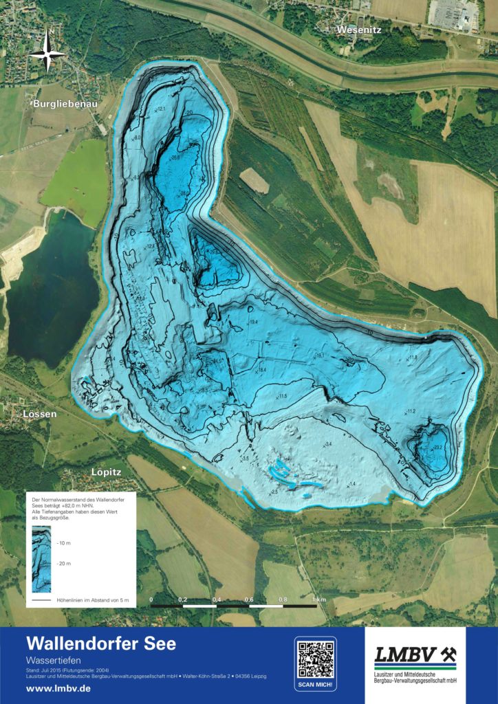 Wassertiefenkarte WallendorferSee RassnitzerSee 2018 Details pdf