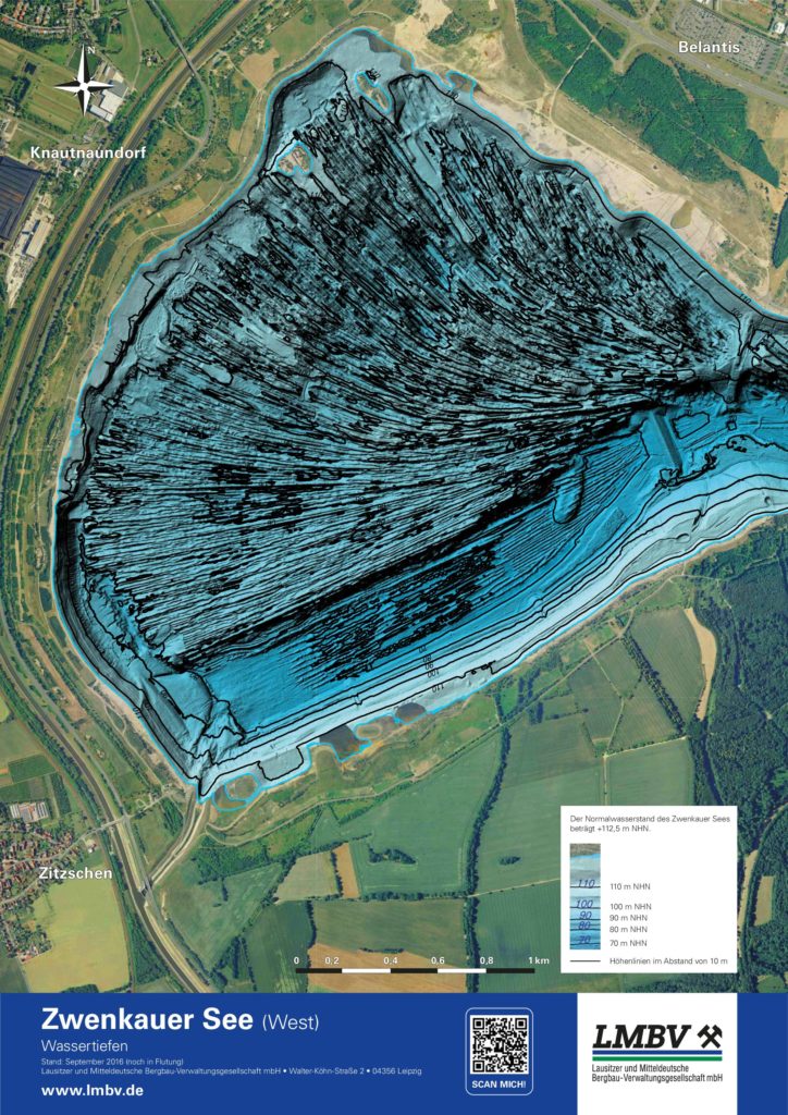 Wassertiefenkarte ZwenkauerSee 2018 Details pdf