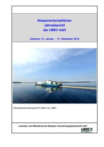 Wasserwirtschaftlicher Jahresbericht 2016 pdf
