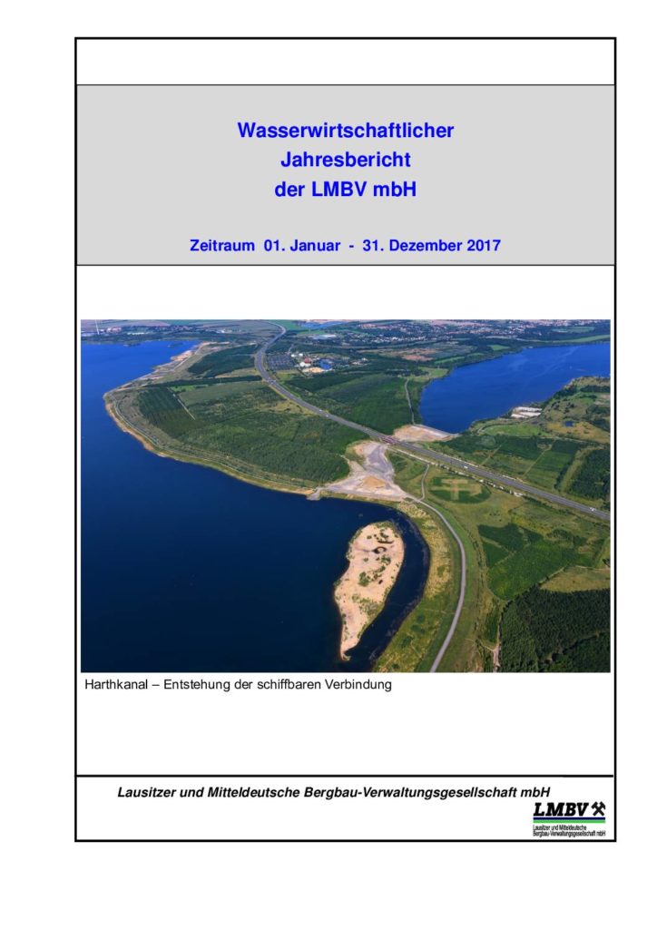 Wasserwirtschaftlicher Jahresbericht 2017 pdf