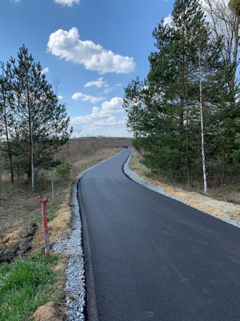 Neuer Radweg am Großräschener See