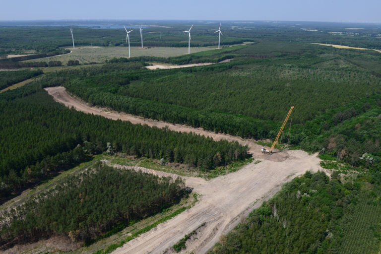 Tagebau Greifenhain Restloch Casel Ruetteldruckverdichtung Kippe 10 20210617 SR 7159