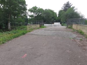 Foto der maroden Brücke