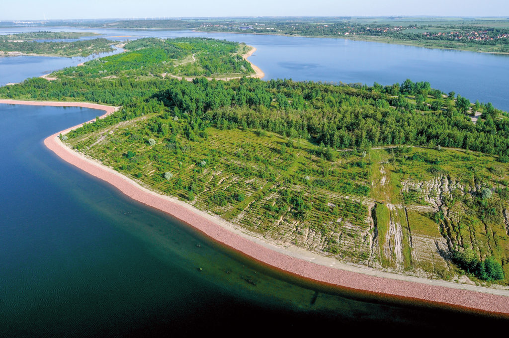 Halbinsel im Geiseltalsee