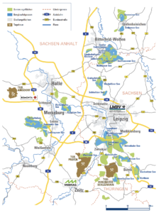 Karte Mitteldeutsches Revier