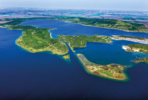 PRA 7659 Geiseltalsee Innenkippe Inseln Weinberg Halde 2017