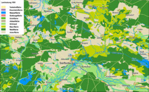 Region um Senftenberg 1850