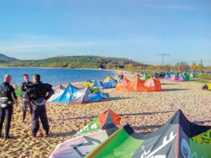 Sportveranstaltung am Berzdorfer See