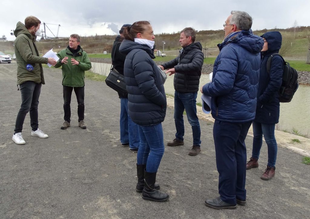 Stoermthaler Kanal Sicherung Hubbruecke Pressetermin 3 KM