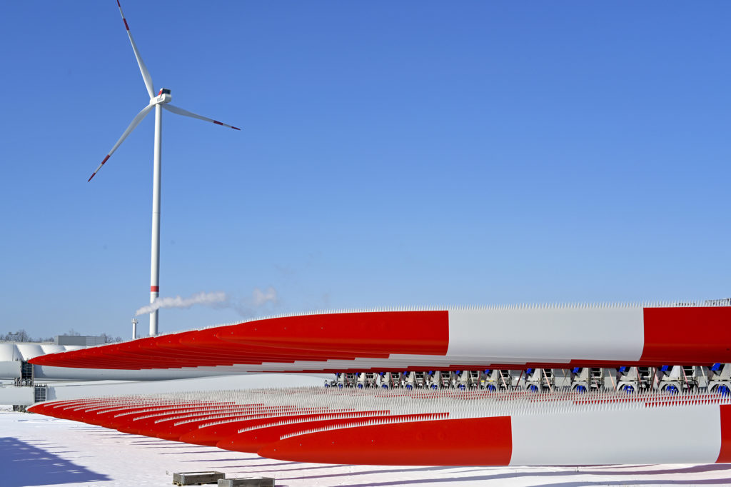 Vestas-Rotorwerk in Lauchhammer