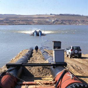 Flutung Berzdorfer See 2005