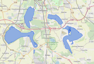 Übersicht Tagebauseen