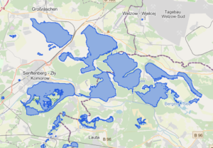 Übersicht Tagebauseen