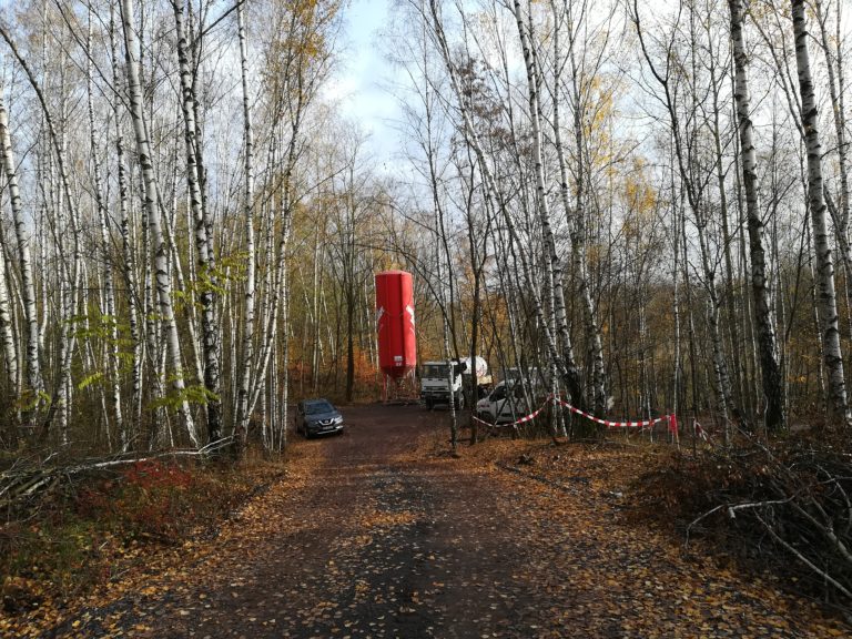 Zechau Versatzanlage mit Silo