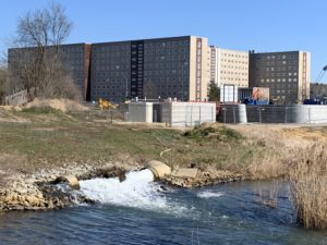 Flutung bei Ableiter SchwarzeElster April 2020 IMG 8221