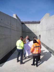 Gaschwitz Pylonbruecke Bau 05 Pressetermin mit LaSuV