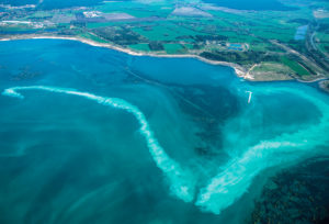 Bekalkung des Großräschener Sees