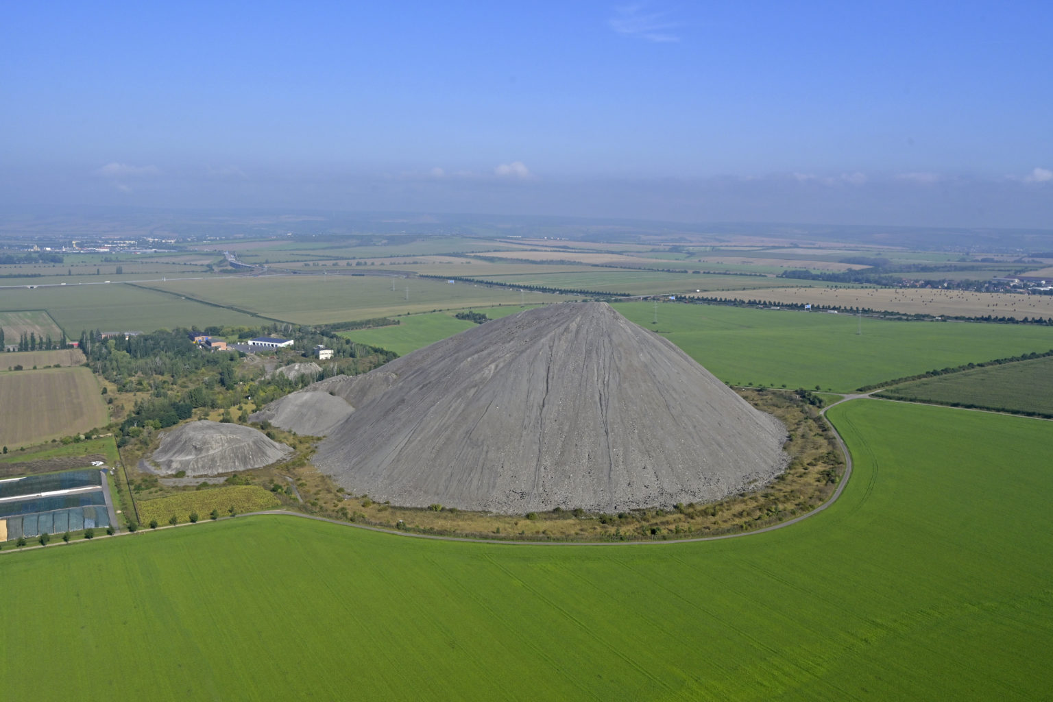 Kupferschieferhalde bei Niederröblingen