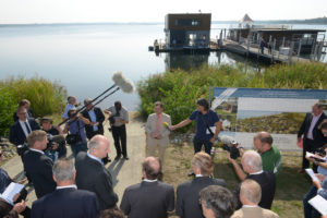 Ministerpraesident Woidke Pressereise Rasche 3079