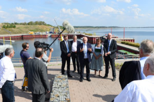Ministerpraesident Woidke Pressereise Rasche 3258