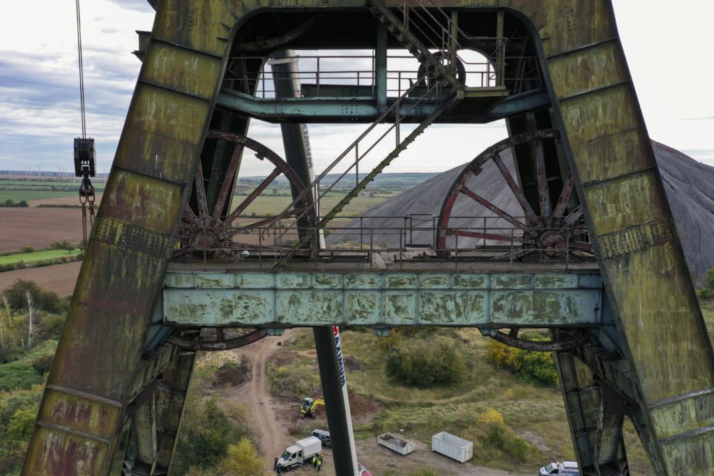 Nienstedt Demontage Portalkran 80