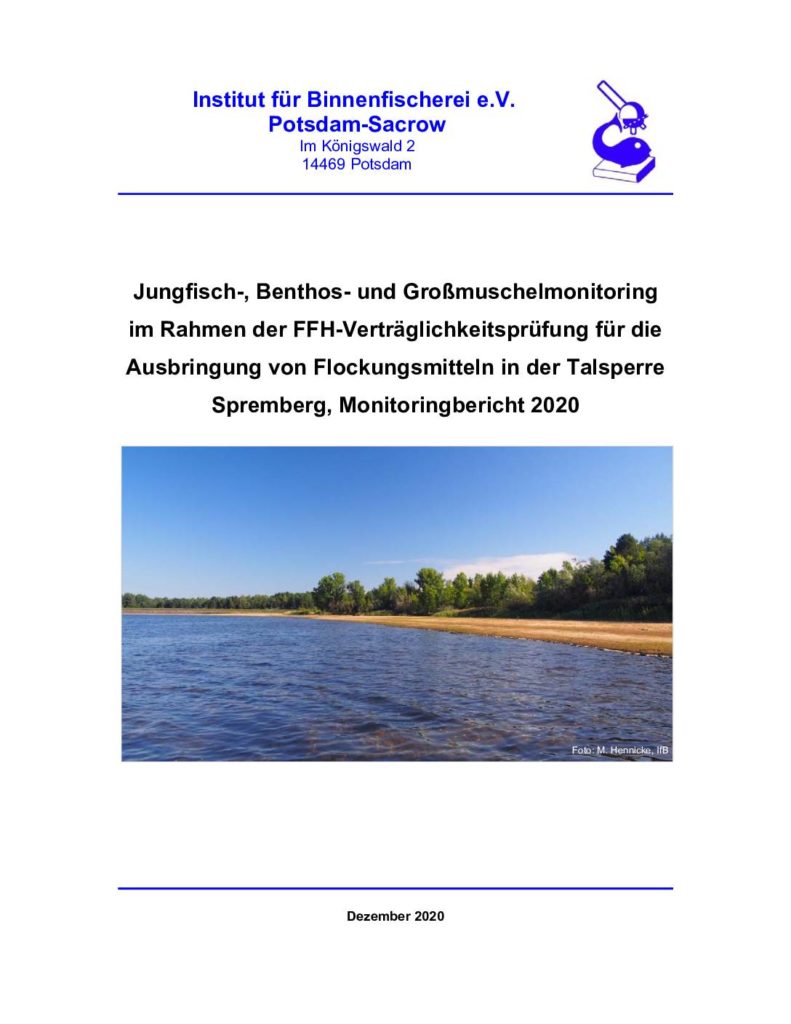 Oekologisches Monitoring Talsperre Spremberg 2020 pdf