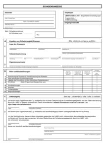 Schadensanzeige 2020 DSGVO Adobe pdf