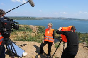 Pressetermin vor Ort