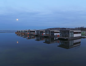 Die Marina Braunsbedra am Geiseltalsee