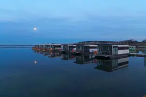 Die Marina Braunsbedra am Geiseltalsee
