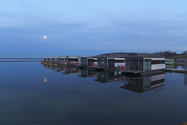 Die Marina Braunsbedra am Geiseltalsee