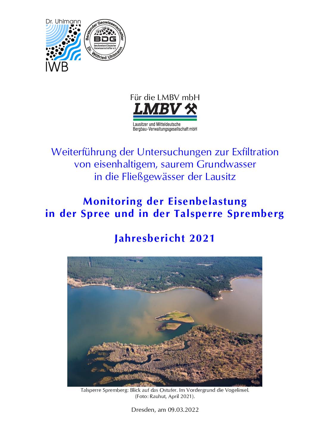Jahresbericht 2021 Eisenbelastung Spree und Talsperre Spremberg 20220314 pdf