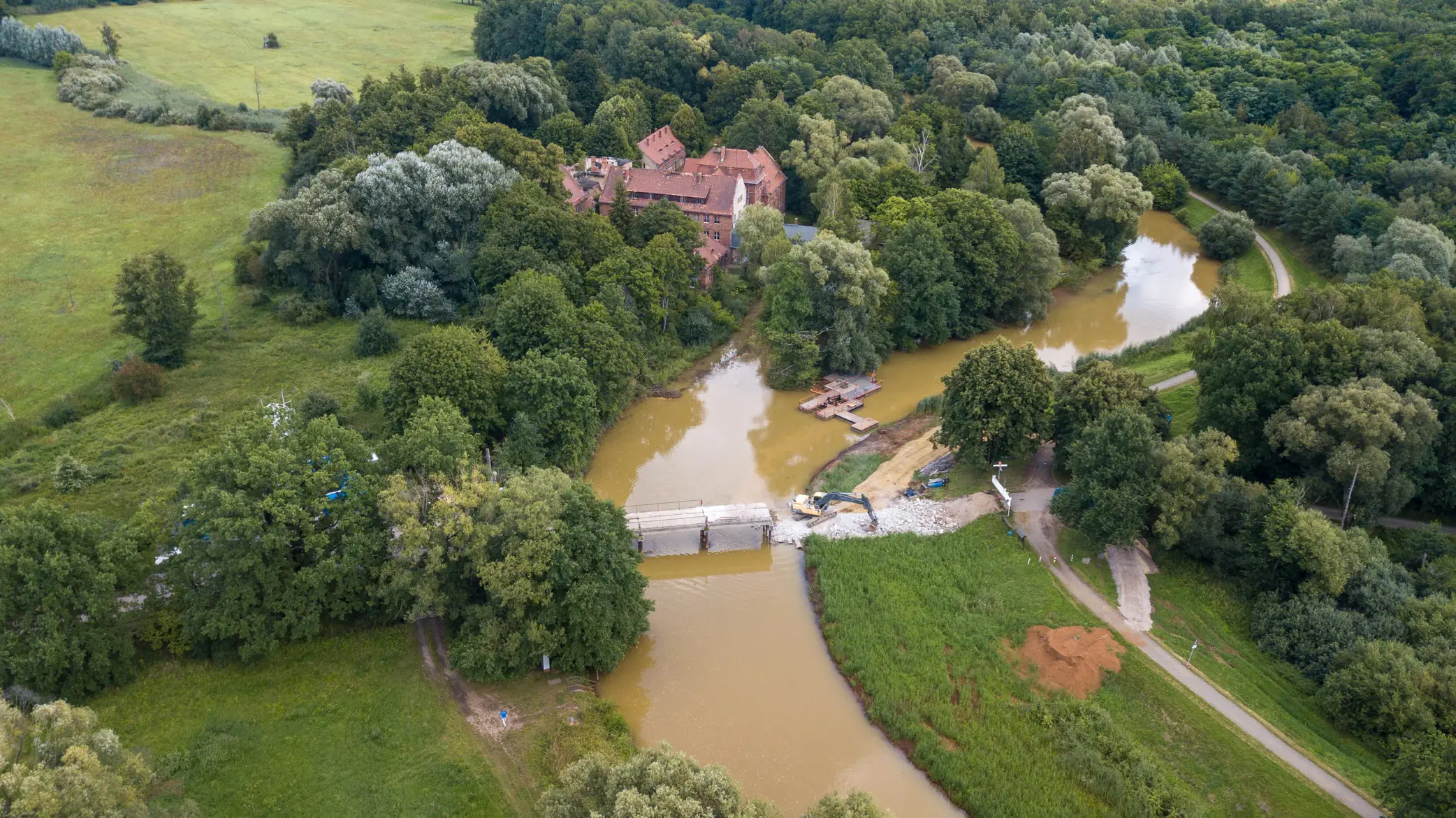 Konditionierungsanlage Wilhelmsthal Ersatzneubau Austragsleitung 20210811 DJI 0095 scaled