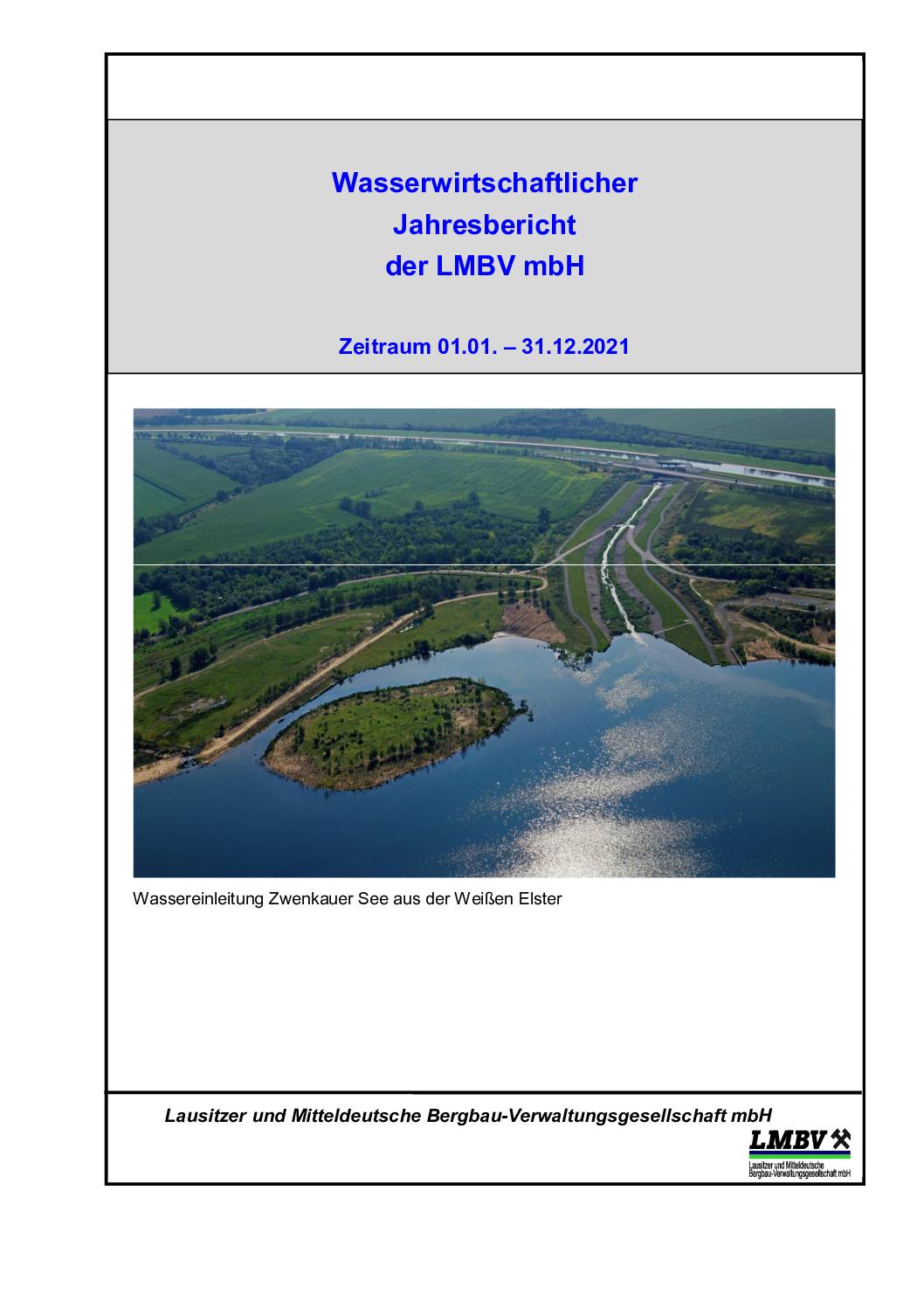 Wasserwirtschaftlicher Jahresbericht 2021 pdf