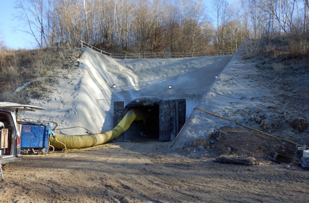 Steinbachstollen Baustelle