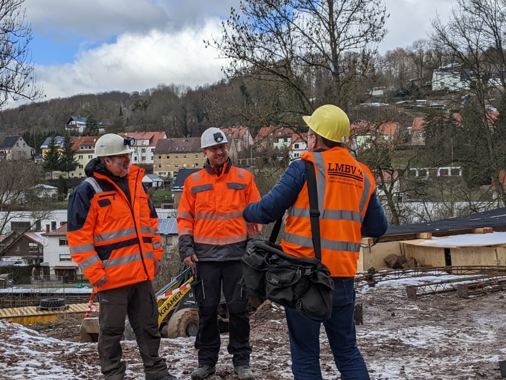 Steinbachstollen Sprengung Gespraech4