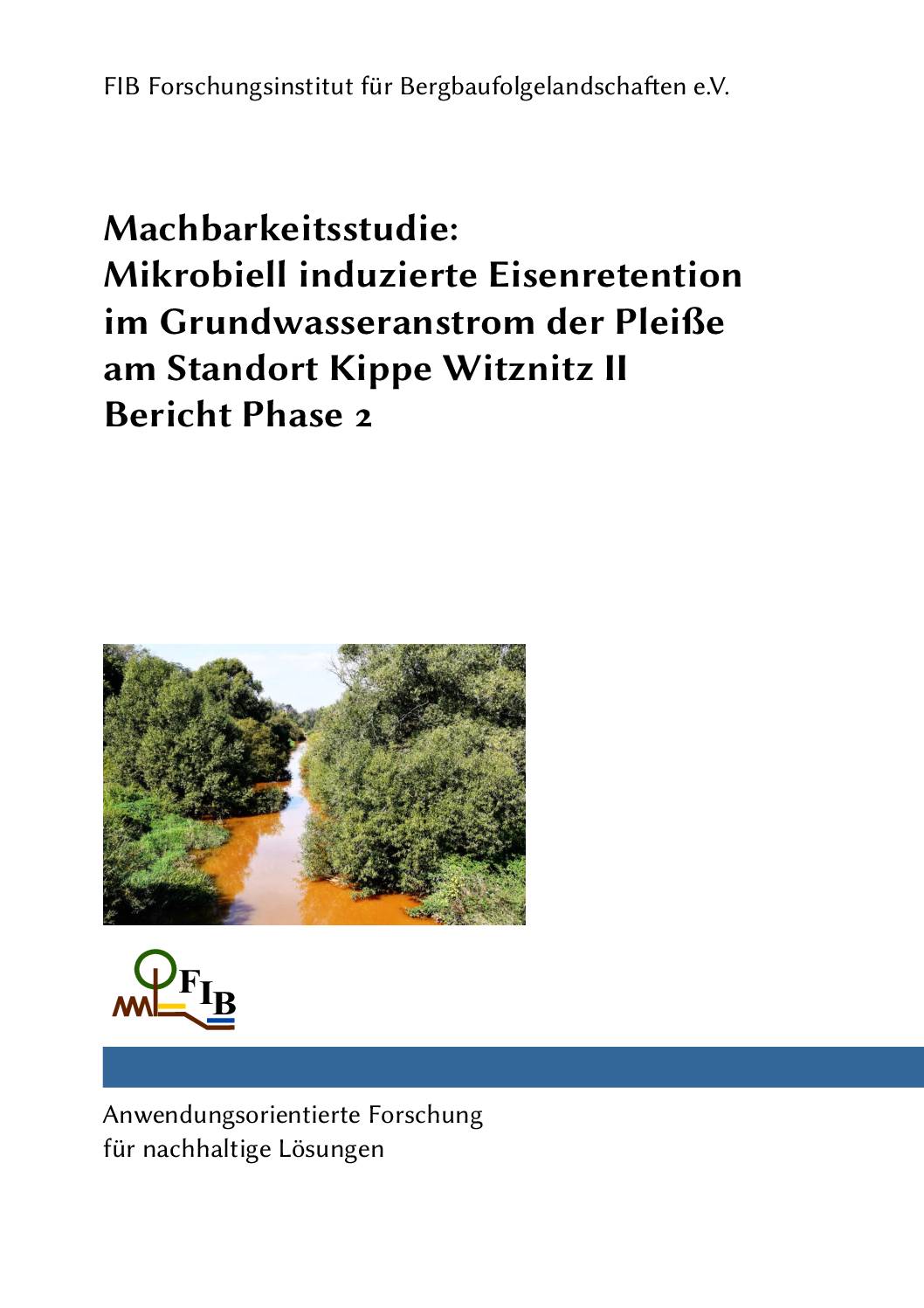 2023 03 02 Machbarkeitsstudie Mikr. Fe Retention Witznitz Phase2 pdf