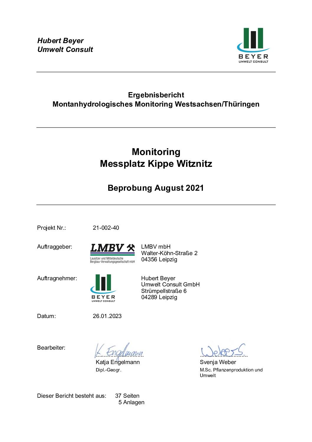 Jahresbericht Messplatz Kippe Witznitz 2021 mit Anlagen pdf