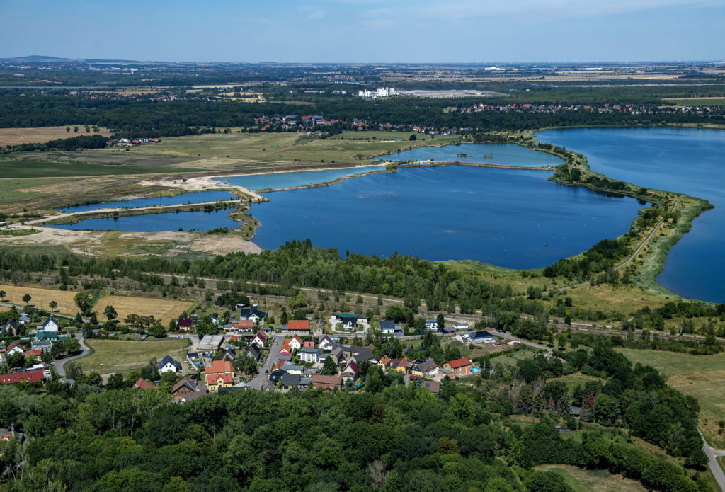 Wallendorfer See Baufeld 1a MOST Richtung Nord 2019 PR0 9572