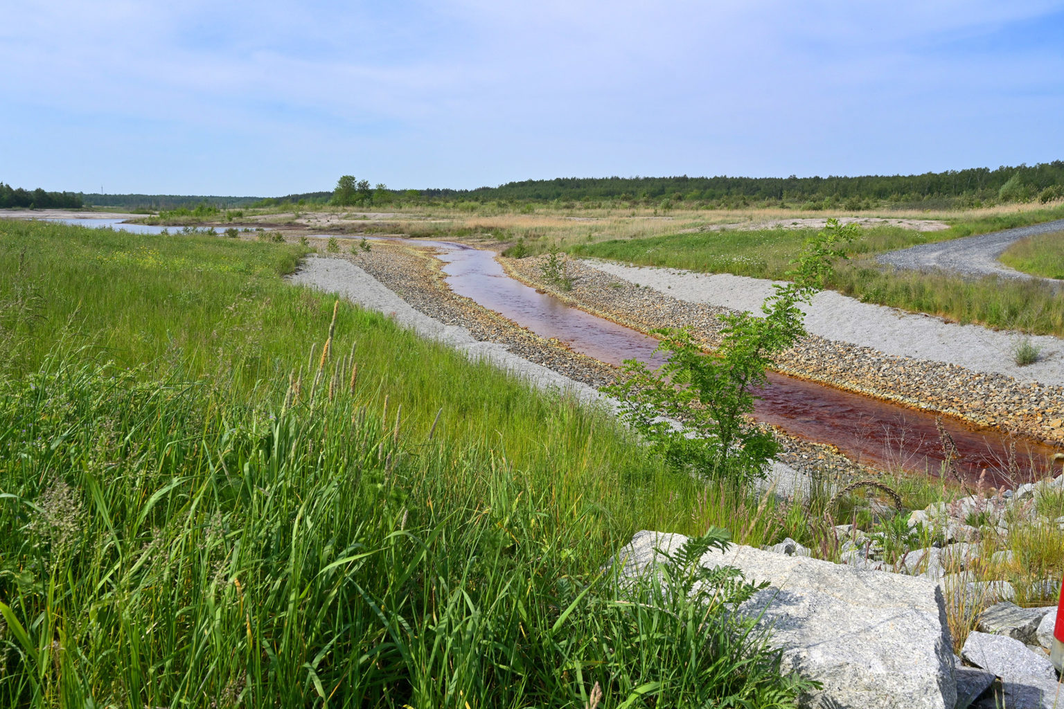 Überleiter in der „Kleinen Restlochkette“