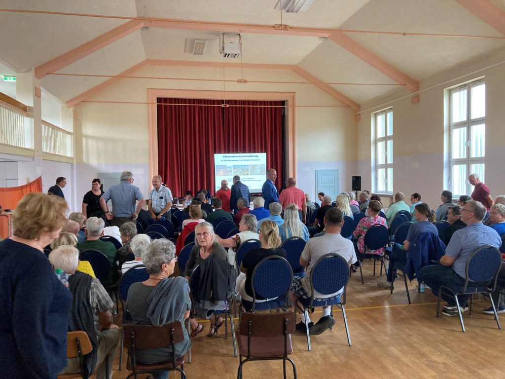 Informationsveranstaltung Kostebrau Saal