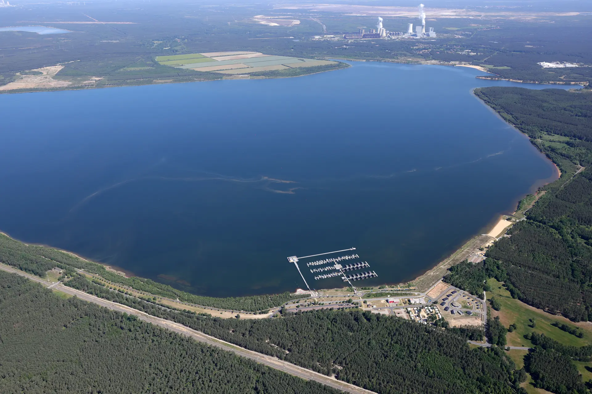S. Rasche: Bärwalder See 2023 - Bergbaufolgesee im Tgb Bärwalde
