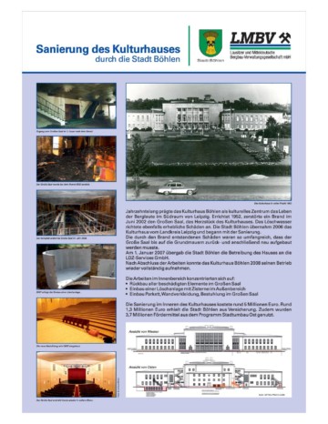Tafeln Sanierung Kulturhaus Boehlen pdf