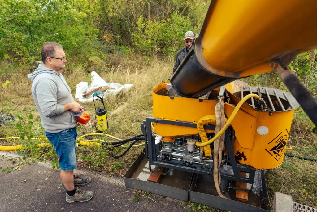Filterbrunnenverwahrung am Zwenkauer See
