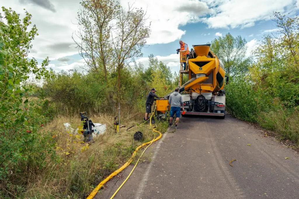 Filterbrunnenverwahrung am Zwenkauer See