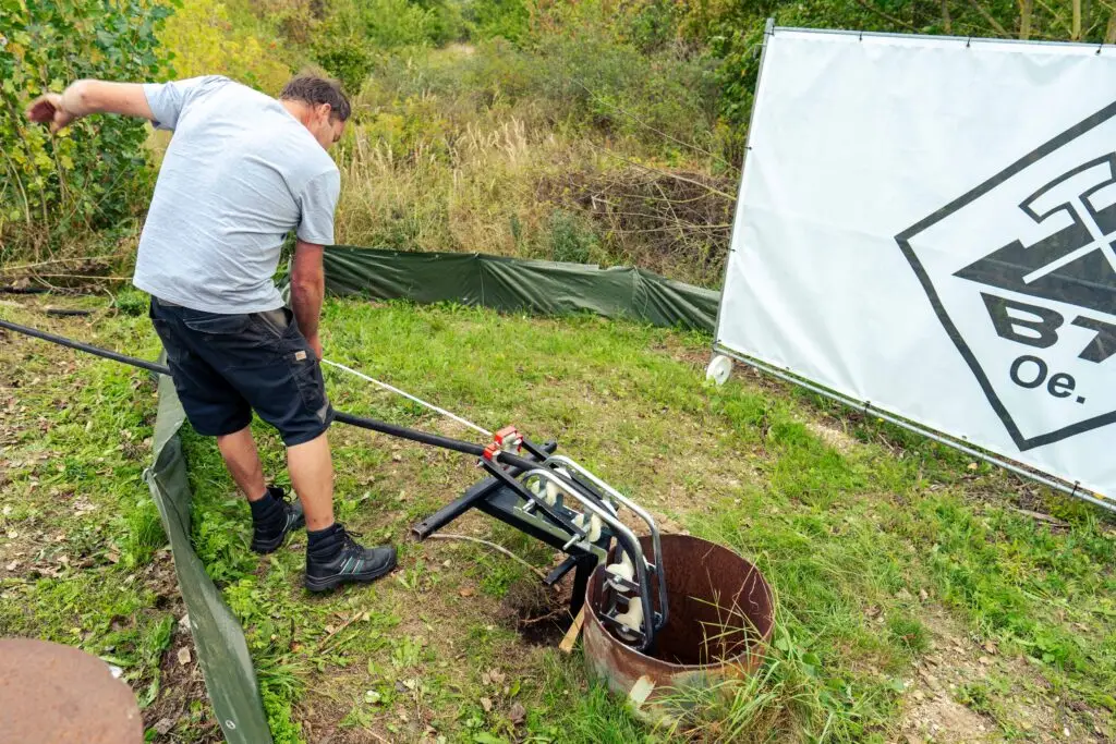 Filterbrunnenverwahrung am Zwenkauer See