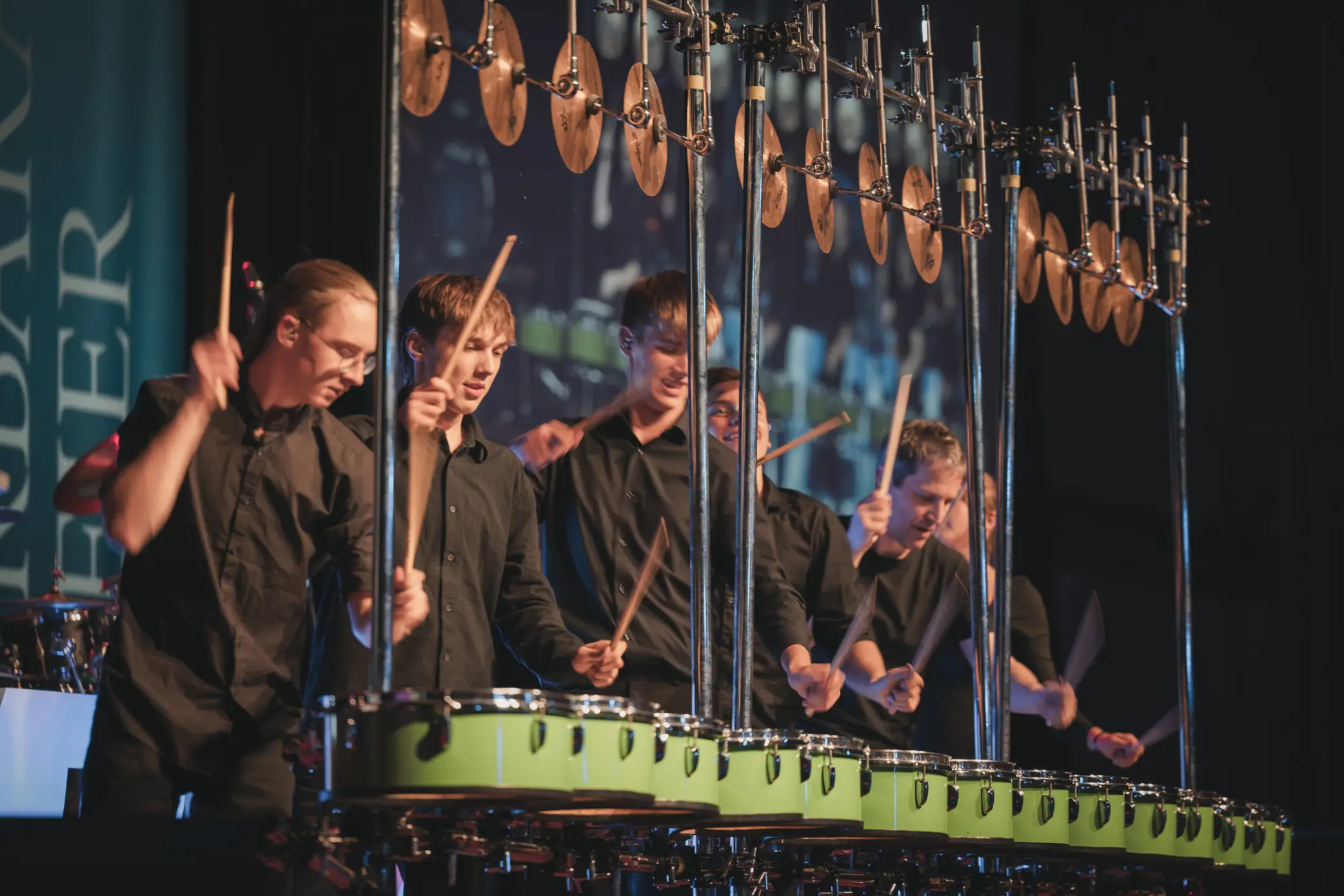 Das Ensemble „Die Weberknechte“.